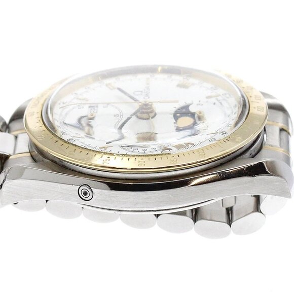 OMEGA Speedmaster 3331.20 Triple calendar YG bezel Automatic Men's Watch - Picture 5 of 8